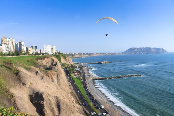 Steilküste Lima