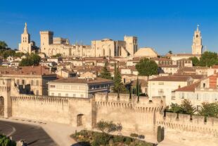 Blick auf Avignon 