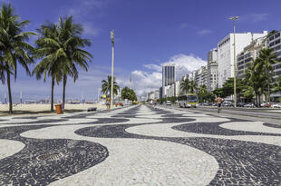Copacabana von Rio de Janeiro
