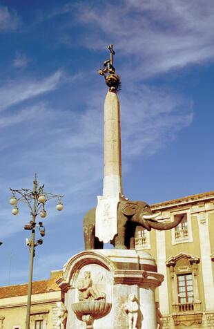 Platz in Catania