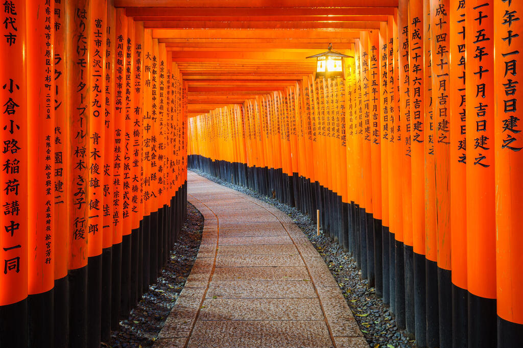 Tore am Fushimi-Inari-Shrine