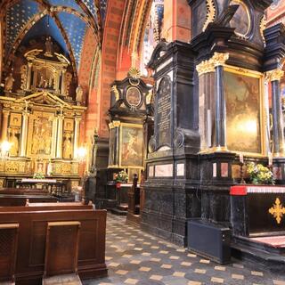 Polnische Architektur - Kirche in Krakau