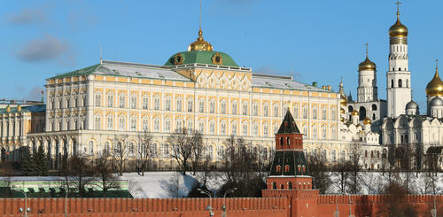 Kreml Mauer, Großer Palast und Mariä-Verkündigungs-Kathedrale