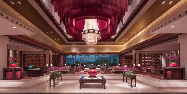Shangri la Hotel von innen 