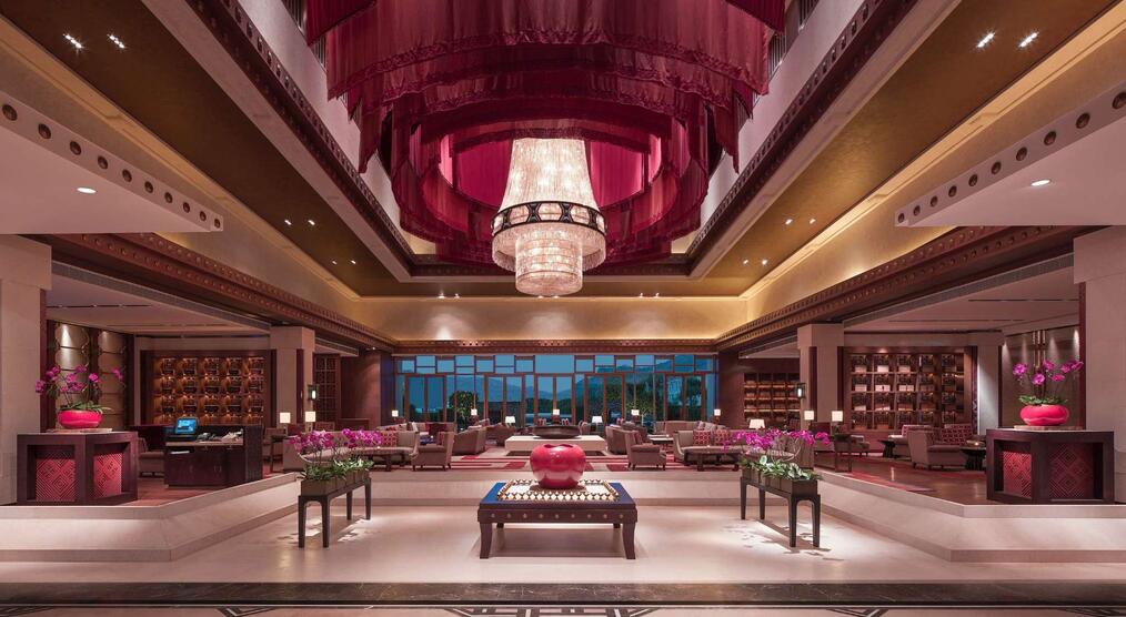 Shangri la Hotel von innen 
