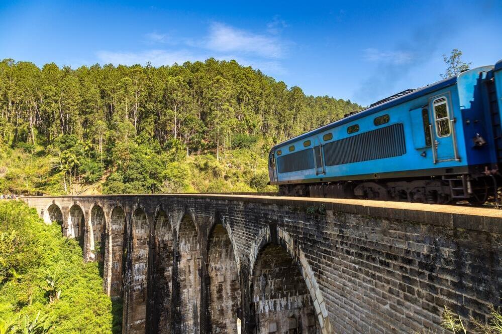 Zugfahrt nach Bandarawela