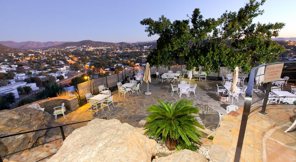 Terrasse mit Aussicht