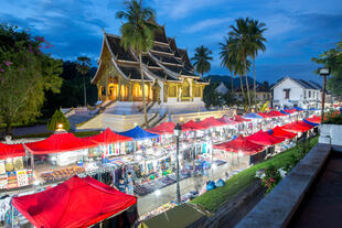 Luang Prabang Nachtmarkt