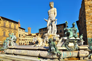 Brunnen auf der Piazza della Signoria