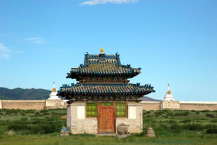 Gebäude am Kloster Erdene Dsuu