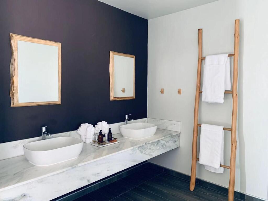 Badezimmer vom Deluxe Charlet