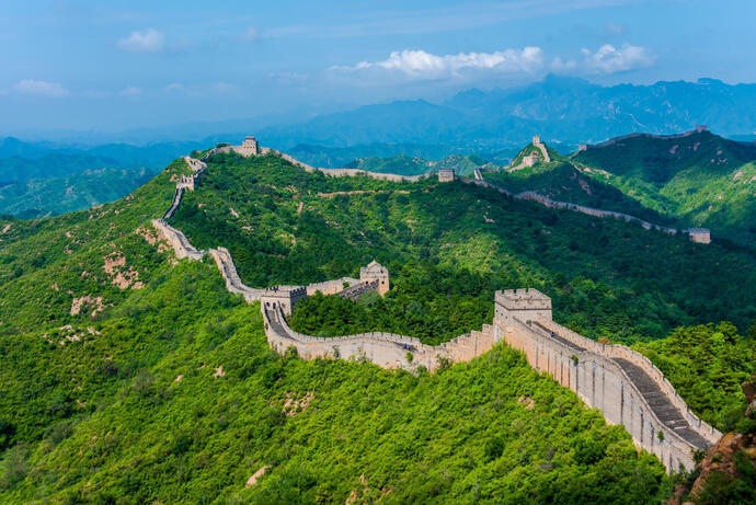 Die Chinesische Mauer auf einer China Rundreise mit SKR