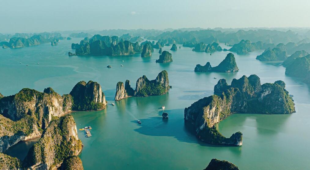 Halong Bucht bei einer Vietnam Reise
