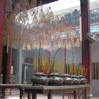 Saigon im Tempel 