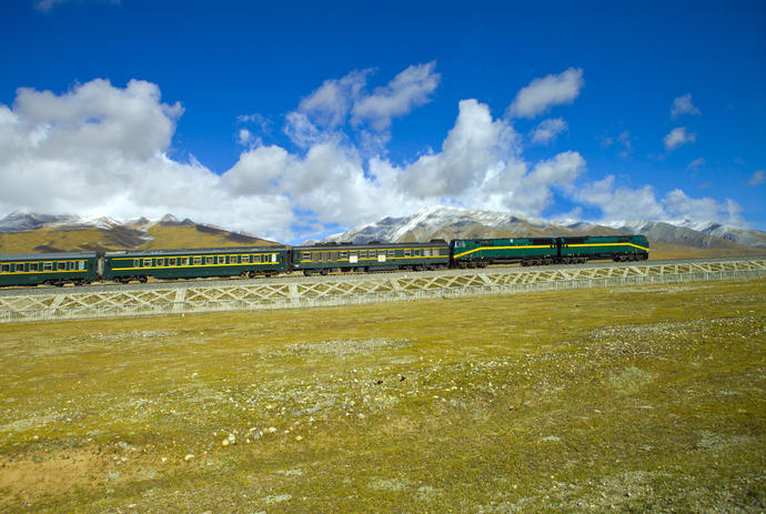 Eisenbahn aus Tibet
