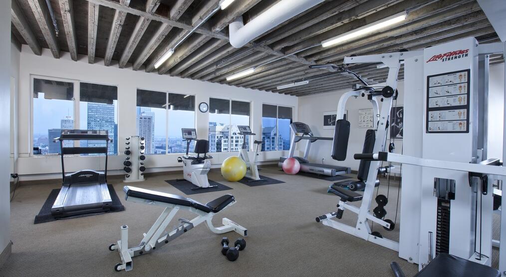 Fitnessstudio 