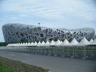 Olympiastadion in Peking 