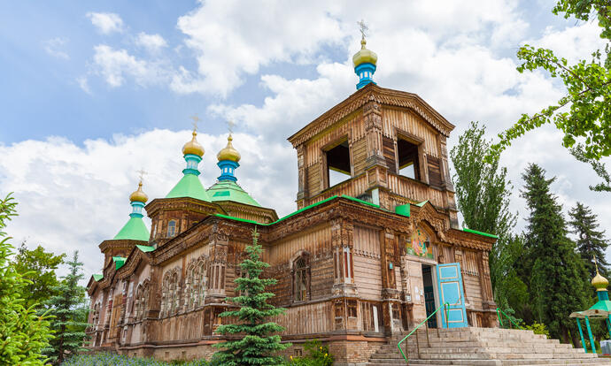 Orthodoxe Kirche in Karakol