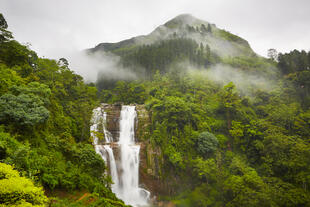 Wasserfall bei Nuwara Eliya