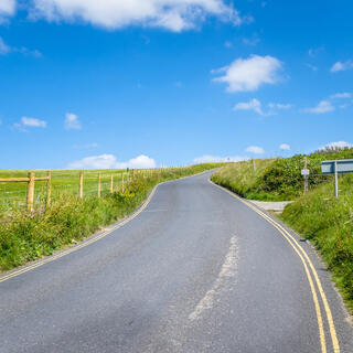 Fahrt durch Cornwall