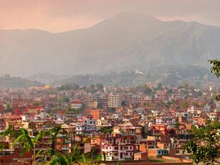 Panorama von Kathmandu