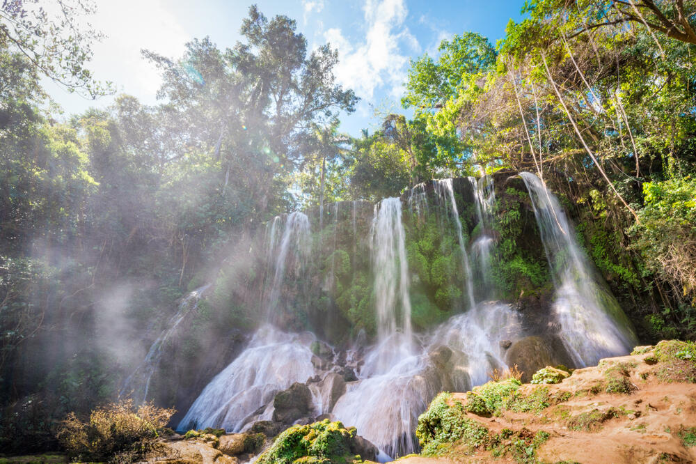Wasserfall im El Nicho Nationalpark