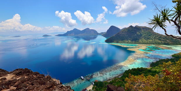 Bohey Dulang Island