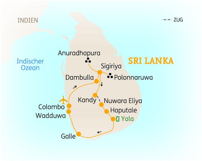 14 Tage Sri Lanka Rundreise mit Flair 2020