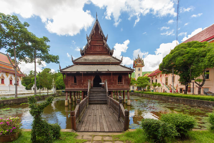 Wat Thung Sri Muang Buddhistischer Tempel
