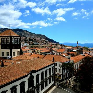 Blick auf die Stadt Funchal