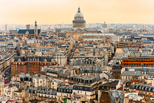 Panthéon im Pariser Stadtviertel