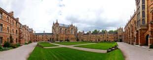 Universität Oxford Innenhof