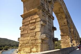 Bauweise des Pont du Gard