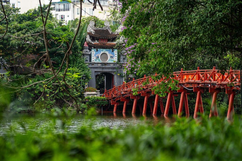 Ngoc Son Tempel in Hanoi