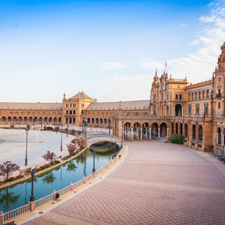 Spanischer Platz in Sevilla