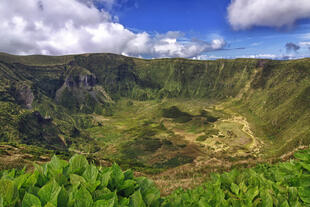 Caldeira auf Insel Faial