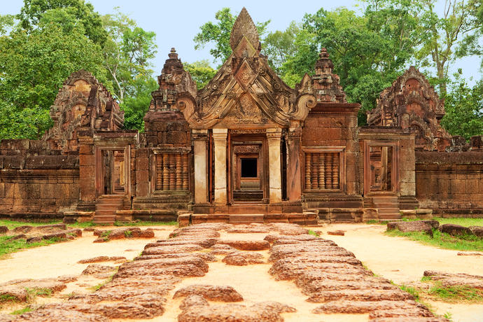 Banteay Srei Tempel Angkor