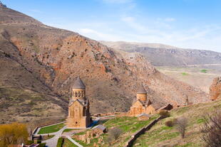 Blick auf das Kloster Noravank