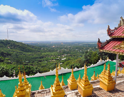 Blick von Mandalay Hill