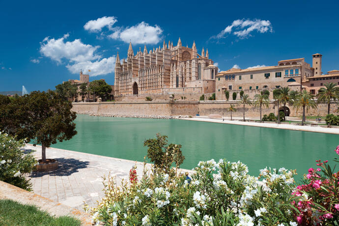 Kathedrale in Palma de Mallorca 