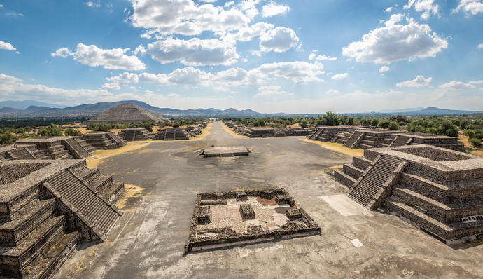 Teotihuacan Ruinen