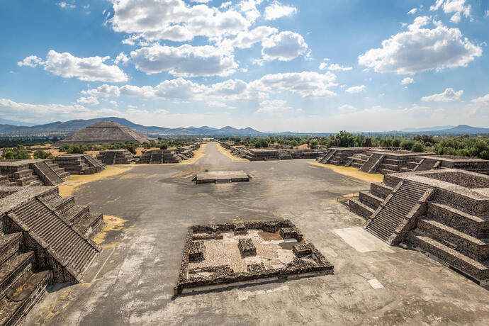 Teotihuacan Ruinen
