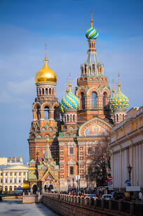 Die Christi-Auferstehungskirche in St. Petersburg 