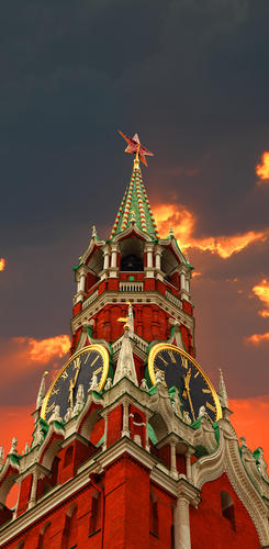 Spasski-Turm des Moskauer Kremls
