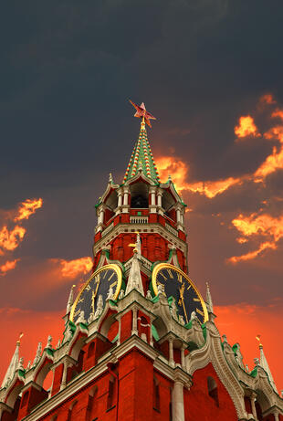 Spasski-Turm des Moskauer Kremls