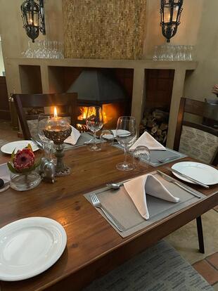 Tisch im Restaurant