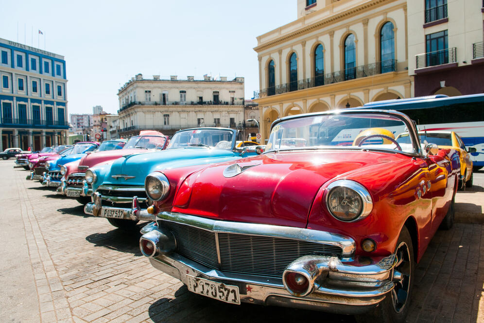 Cabriolets in Havanna