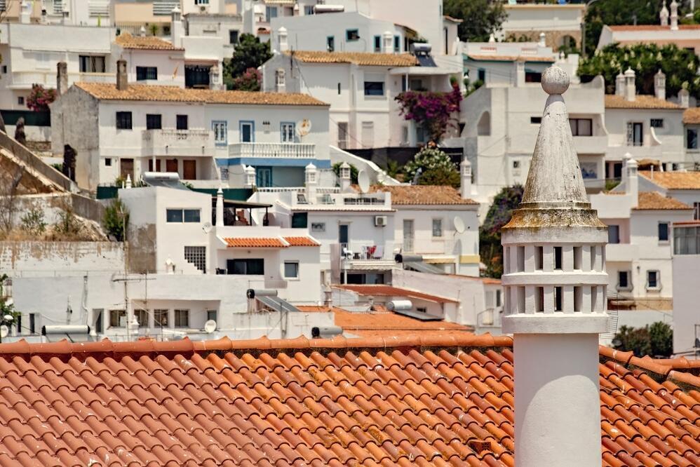 Fassaden von Albufeira 