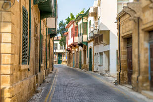 Historische Straße in Nikosia