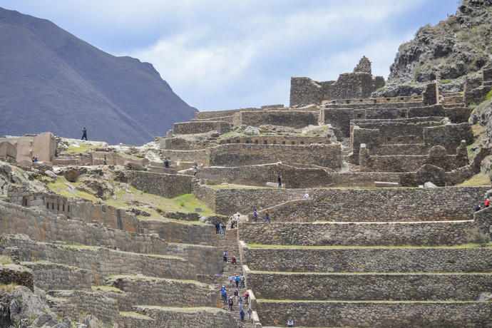 Inca Tempel in Ollantaytambo